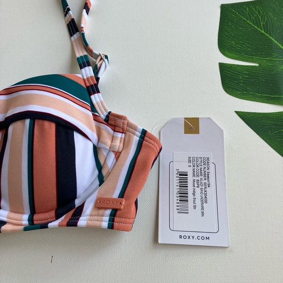 🌺 Roxy Women's Standard Milady Sand Underwire Bra Top 🌺 - Picture 6 of 6